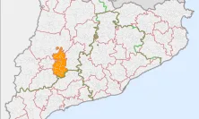 L'Urgell ressaltat al centre de Catalunya (Font: Consell Comarcal de l'Urgell)