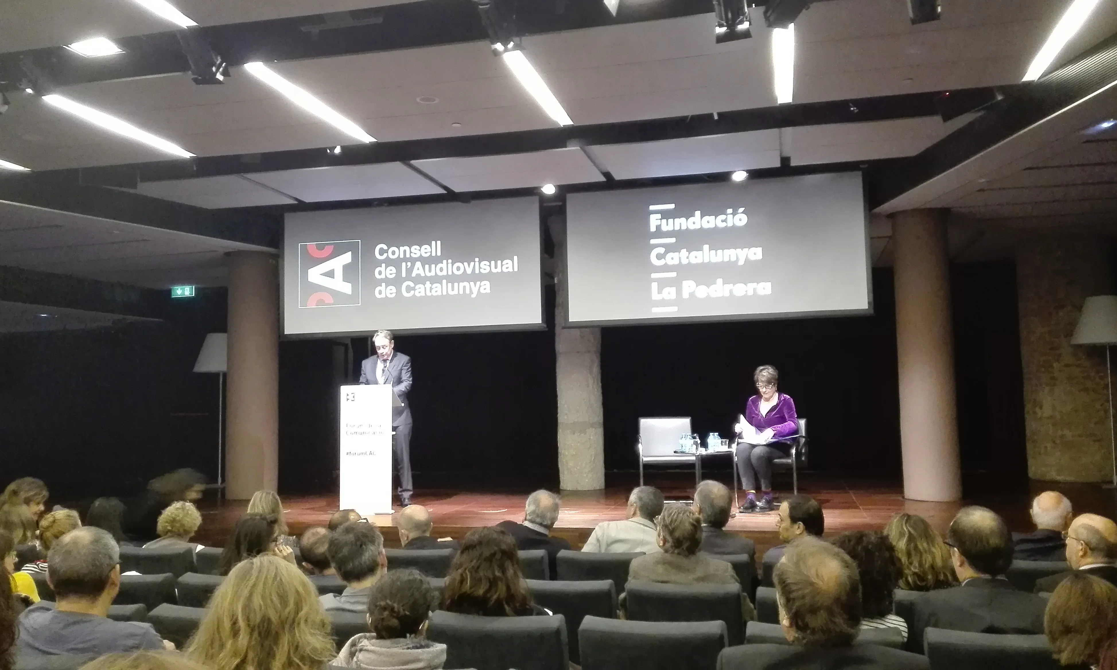 Auditori de La Pedrera. Font: Mòbil