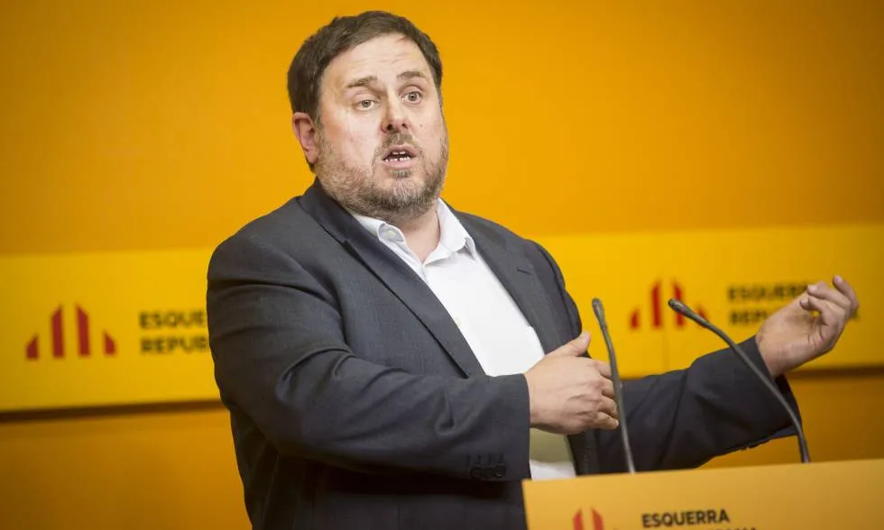 Oriol Junqueras. Font: web elpais.com