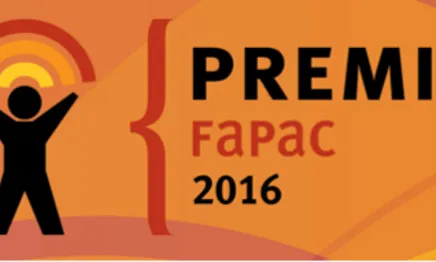 Logotip dels IV Premis Fapac. Font: Fapac