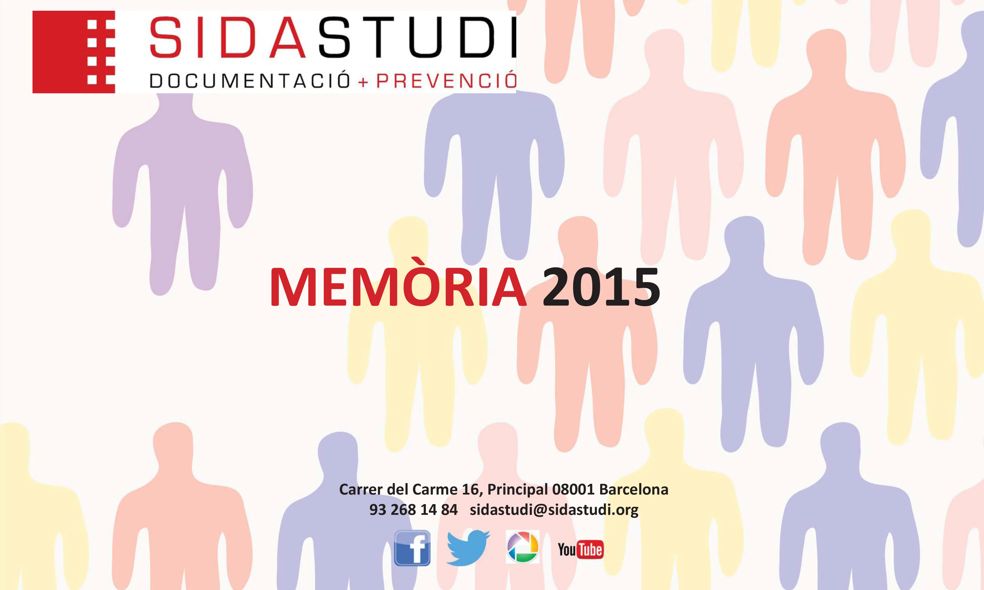 Memòria 2015 de SIDA STUDI