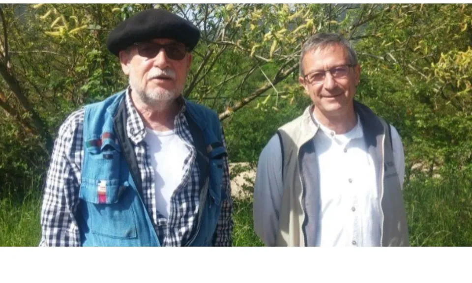 El Doctor Martí Boada i LLuís Pagespetit de la Fundació Vincles, recuperaran una font a VIladrau el dia del Medi Ambient , 5 de juny (imatge: ccma/catradio)