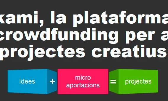 Verkami és una inicativa nascuda a Mataró / Font: Verkami