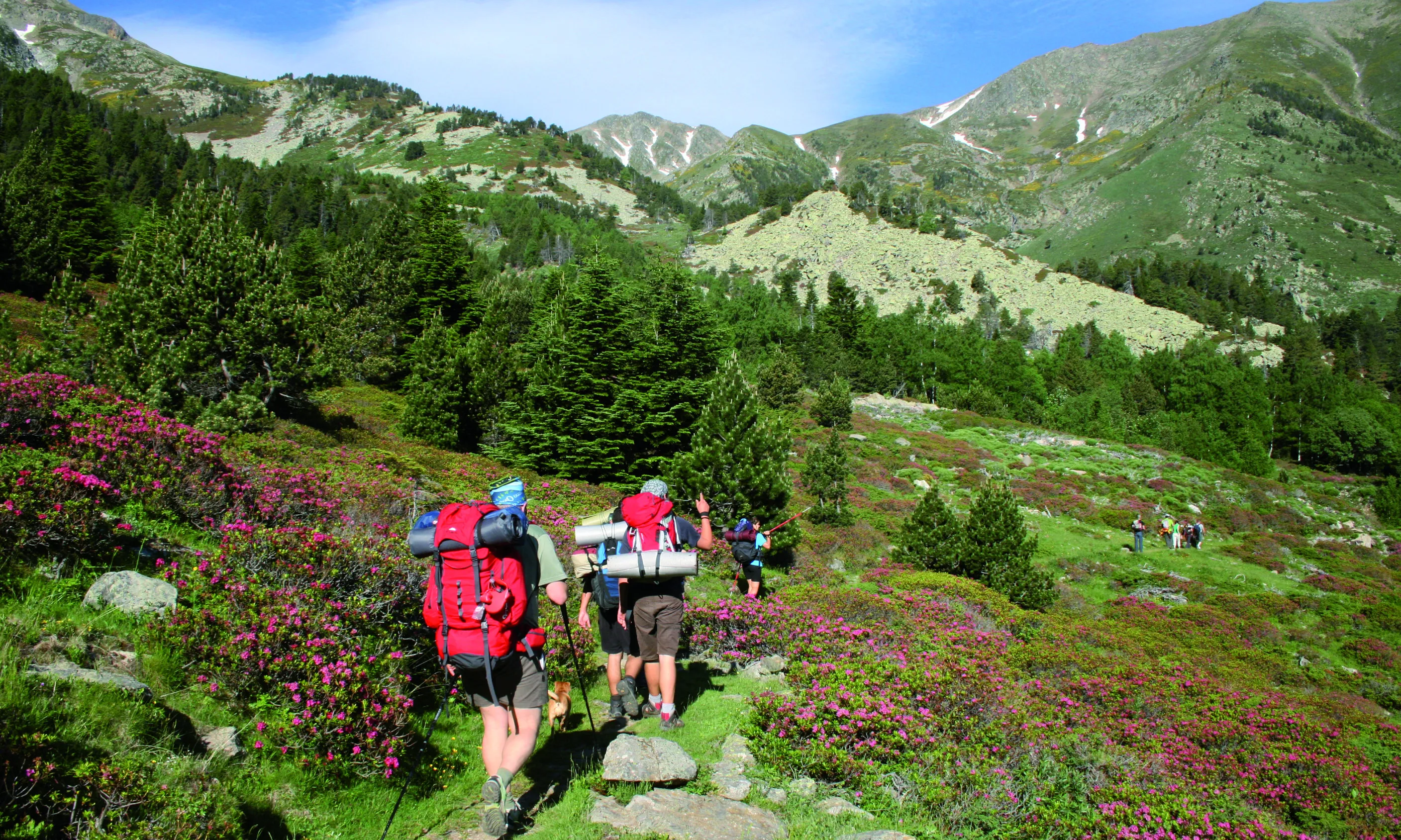 Ruta per la muntanya / Font: Minyons Escoltes i Guies de Catalunya