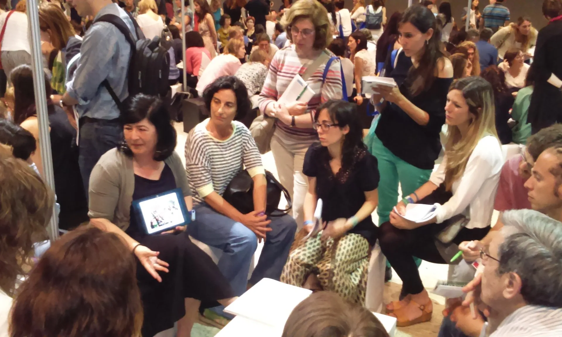 Presentació del projecte AMA a l'Àgora d'Experiències del V Congrés del Tercer Sector Social. Font: Fundesplai