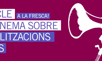 7è Cicle de Cinema a la Fresca sobre Mobilitzacions Civils / Font: Consell de la Joventut de Barcelona