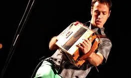 Carles Belda, acordionista diatònic.
