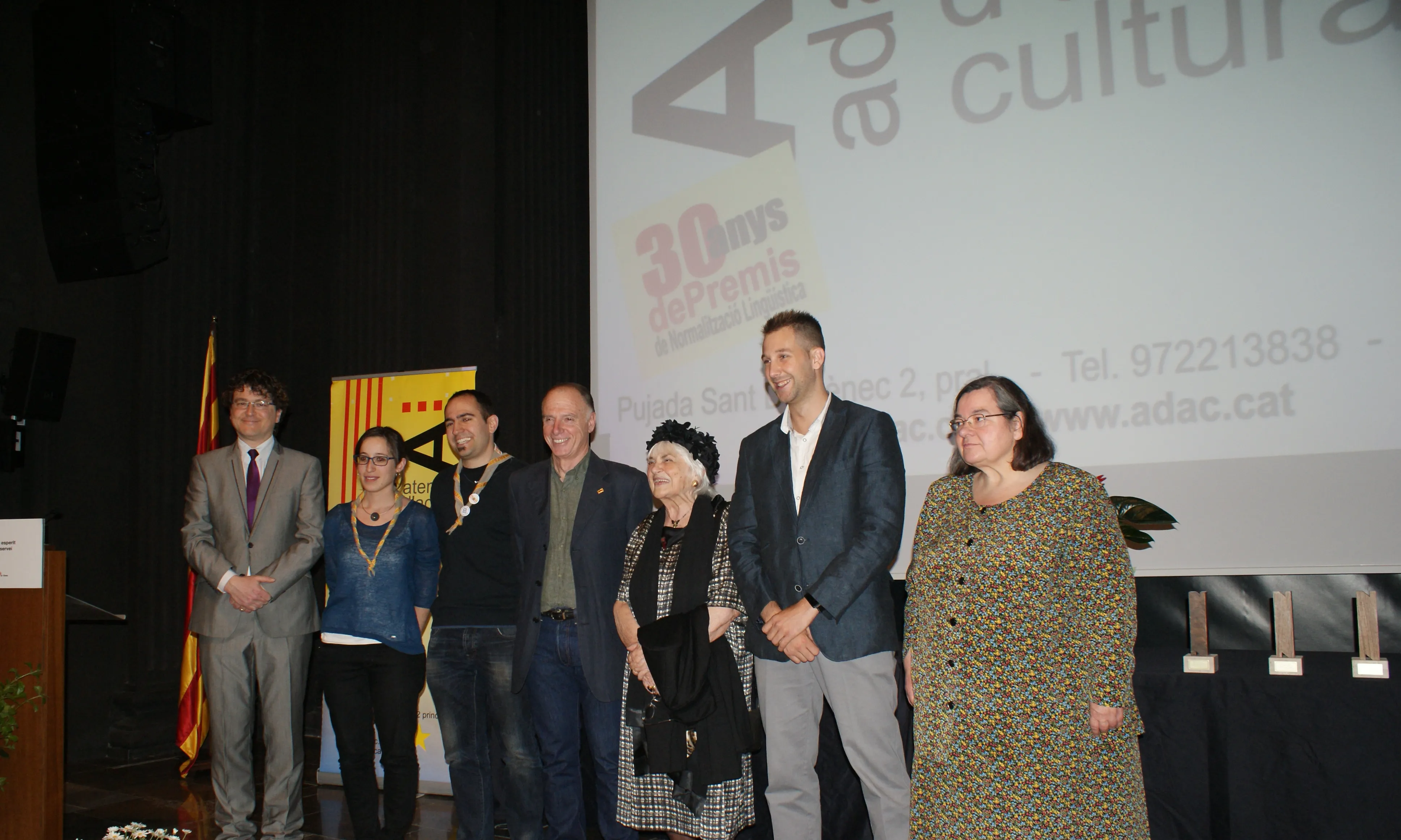 30à ediciò dels Premis ADAC per la Normalització / Font: Projecte 4vents