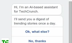 El bot de TechCrunch us avisarà si voleu rebre les seves notícies. 
