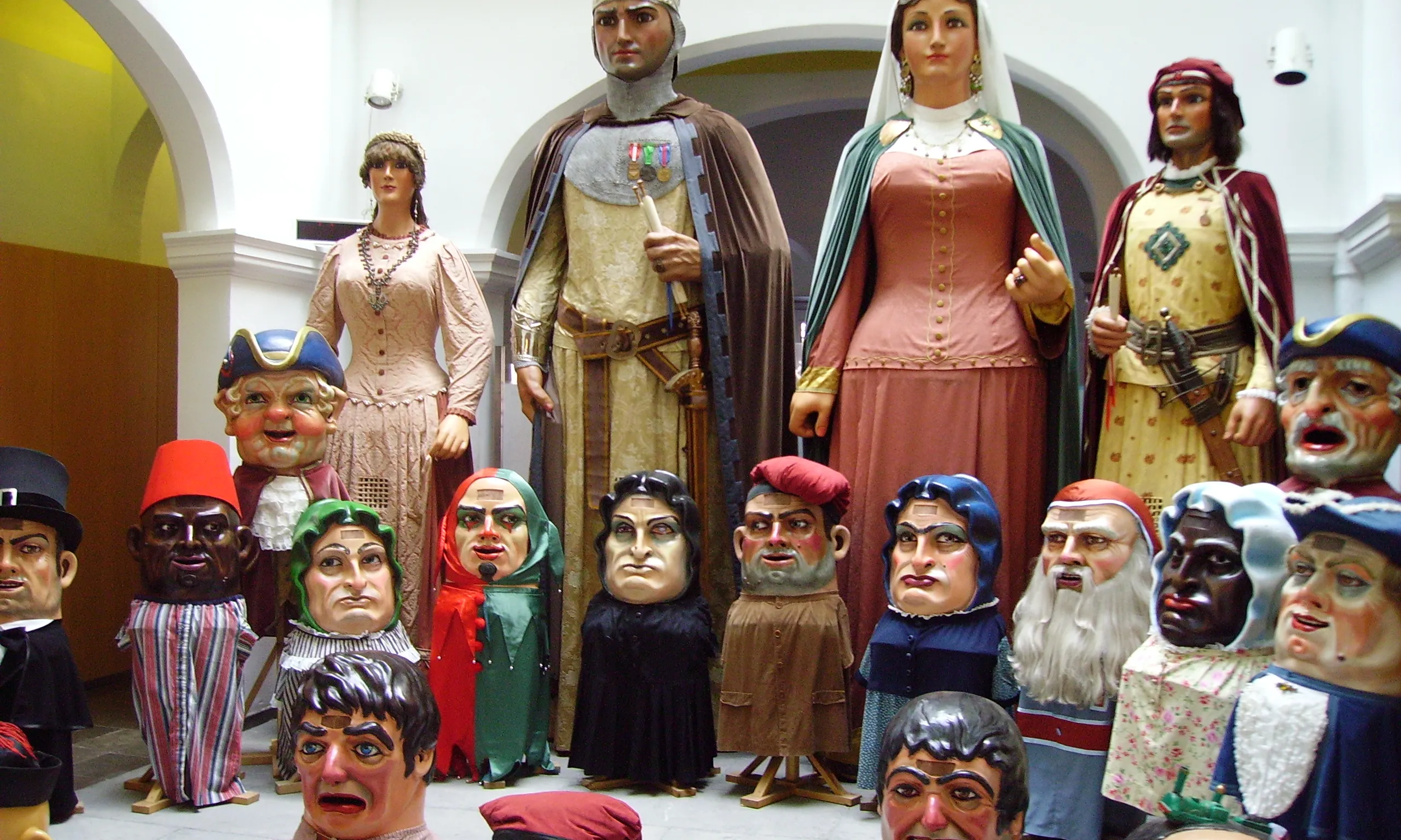 Els gegants i els capgrossos de Mataró (Font: flickr.com)