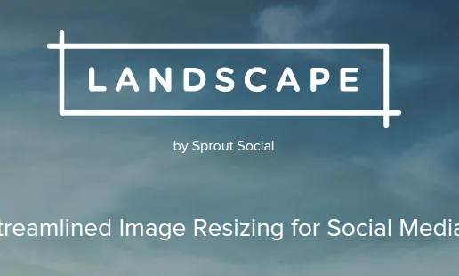 Edita les imatges per les xarxes socials amb Landscape!