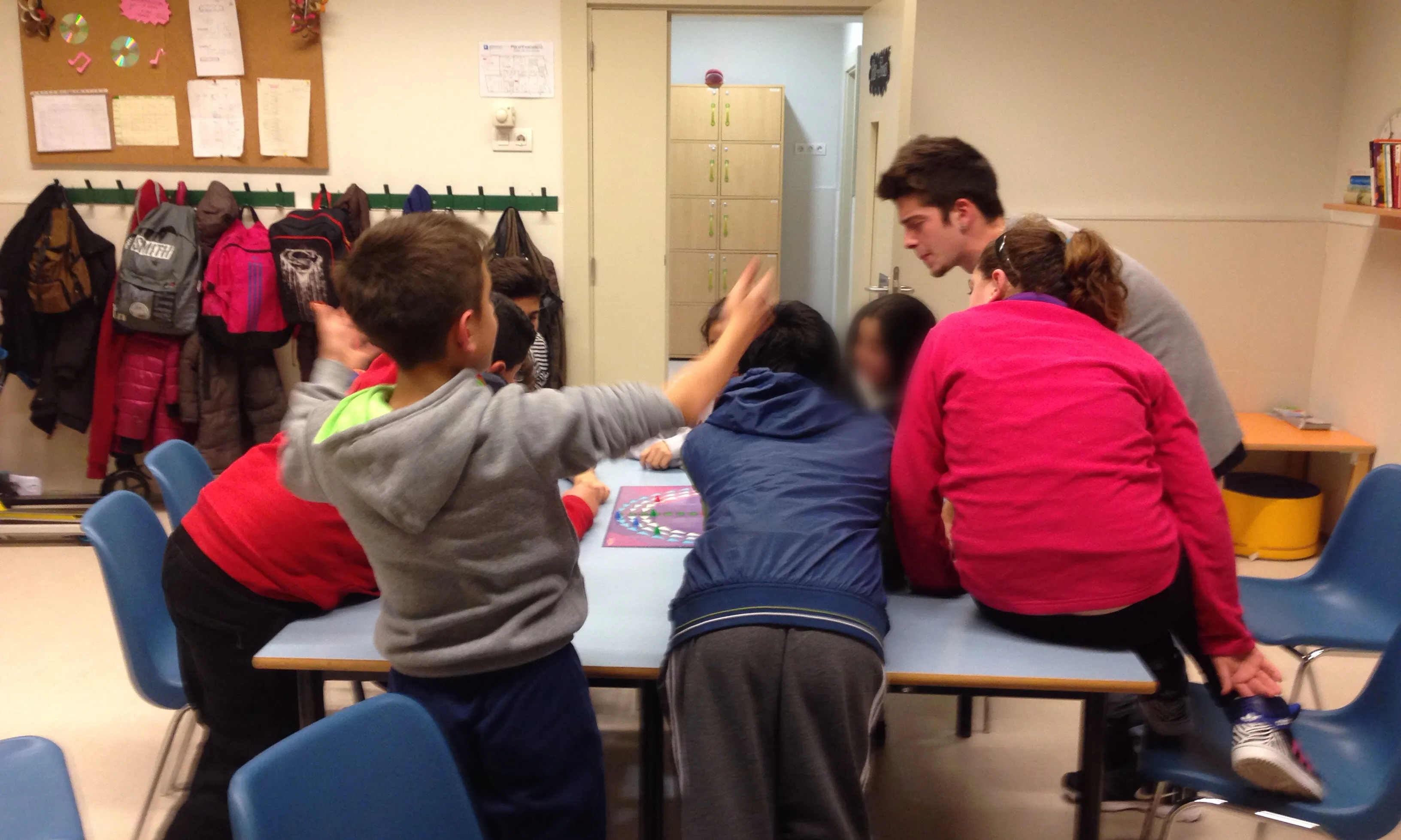 Els nens i nenes de l'entitat