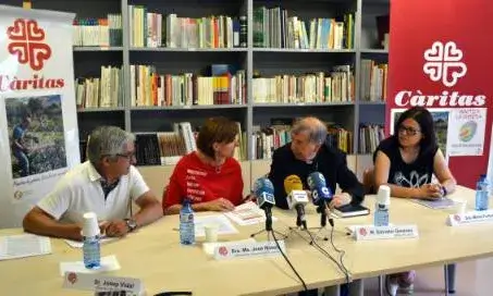 Presentació de les memòries de Càritas