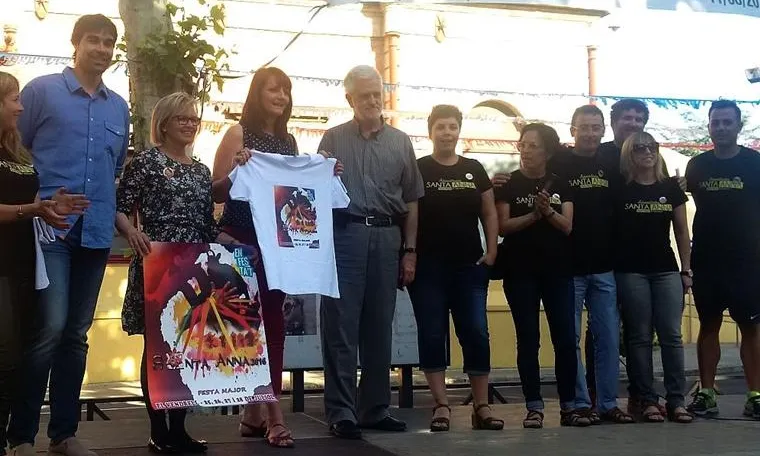 Presentacio del cartell de la Festa major de El Vendrell d'enguany