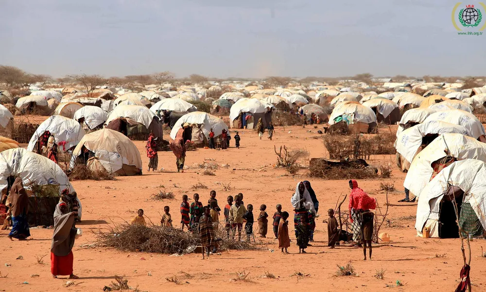 Camp de refugiats a Somàlia. Font: IHH Humanitarian Relief, Flickr
