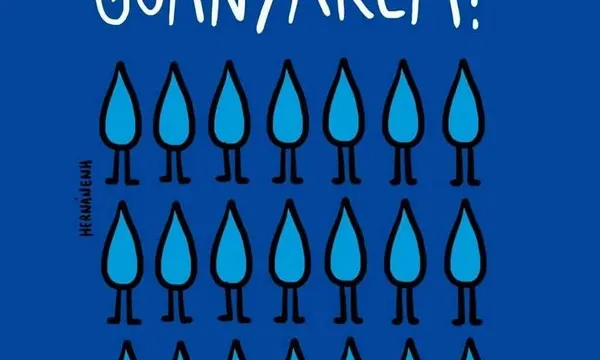 L'organització convoca a cada persona que vulgui assistir com a gota d'aigua d'una  gran riuada per la defensa del cabal i els sediments al riu Ebre (imatge: ebre.net)