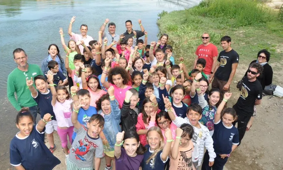 Els voluntàries i voluntàries ambientals durant un acte amb el Grup de Natura Freixe (imatge. setmananatura.cat)