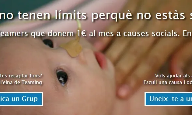 Banner oficial de Teaming. Font: Teaming.net