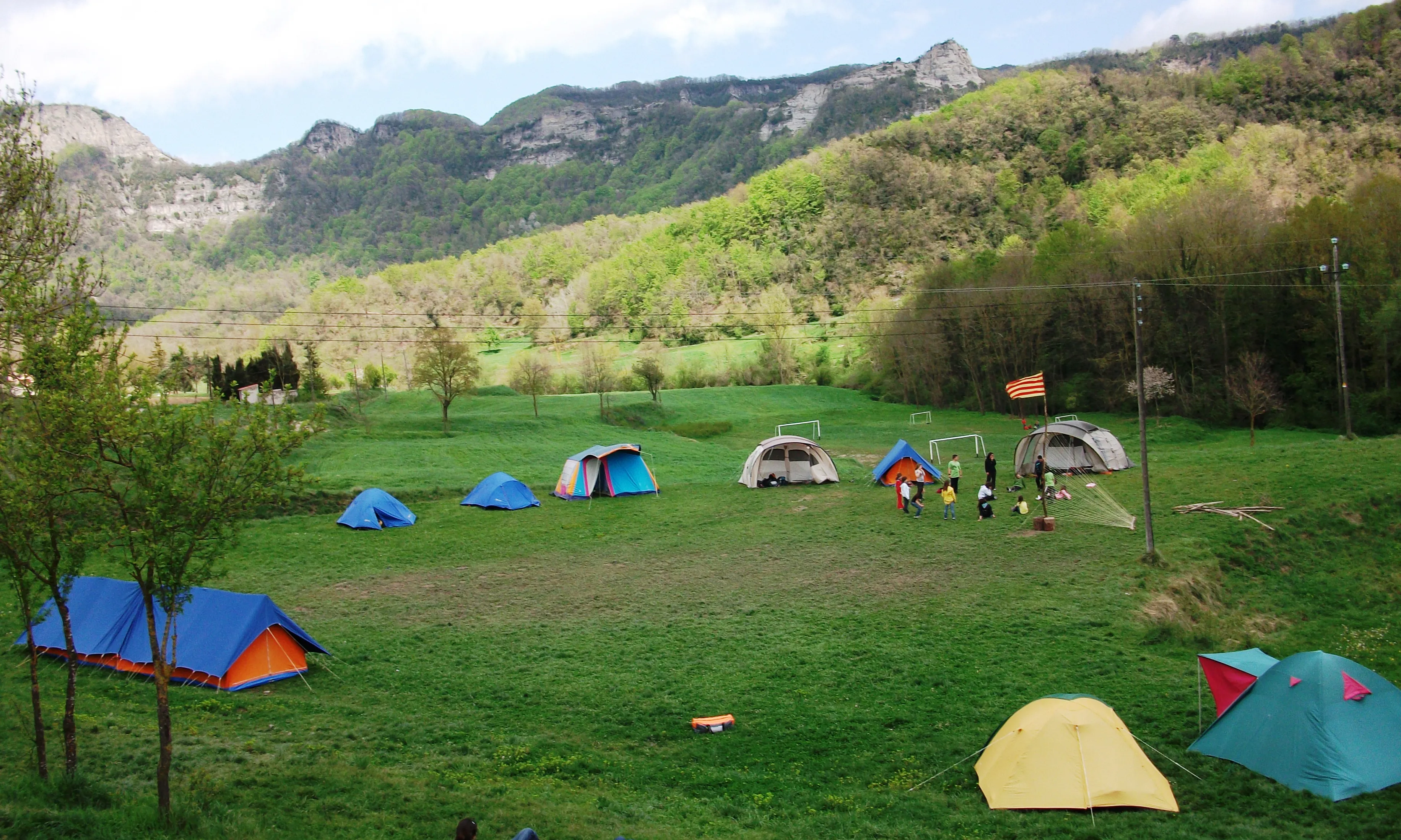 Campaments d'estiu / Font: Minyons Escoltes i Guies de Catalunya