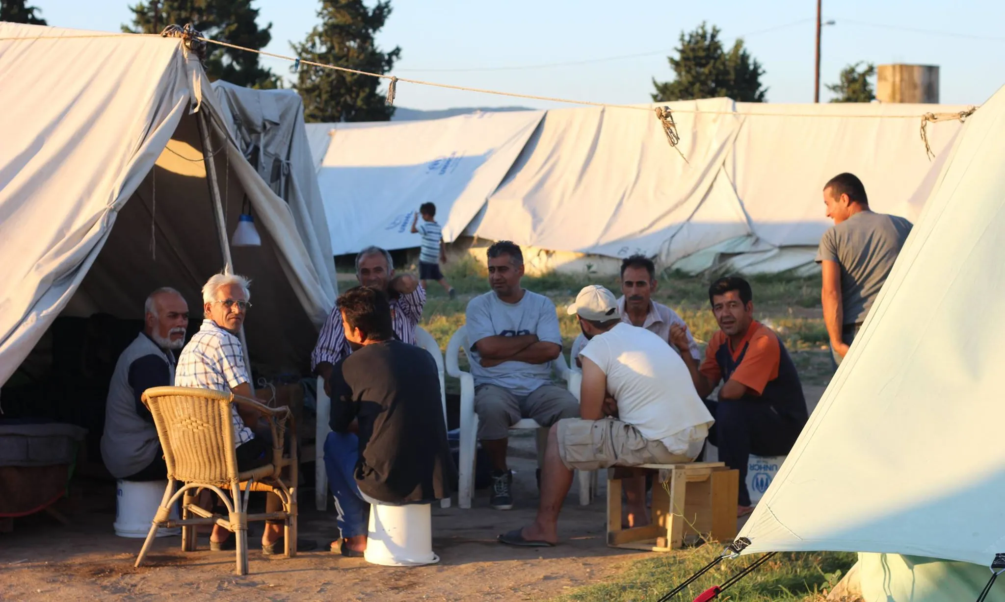 Camp de refugiats de Cherso / Font: Said Bilal