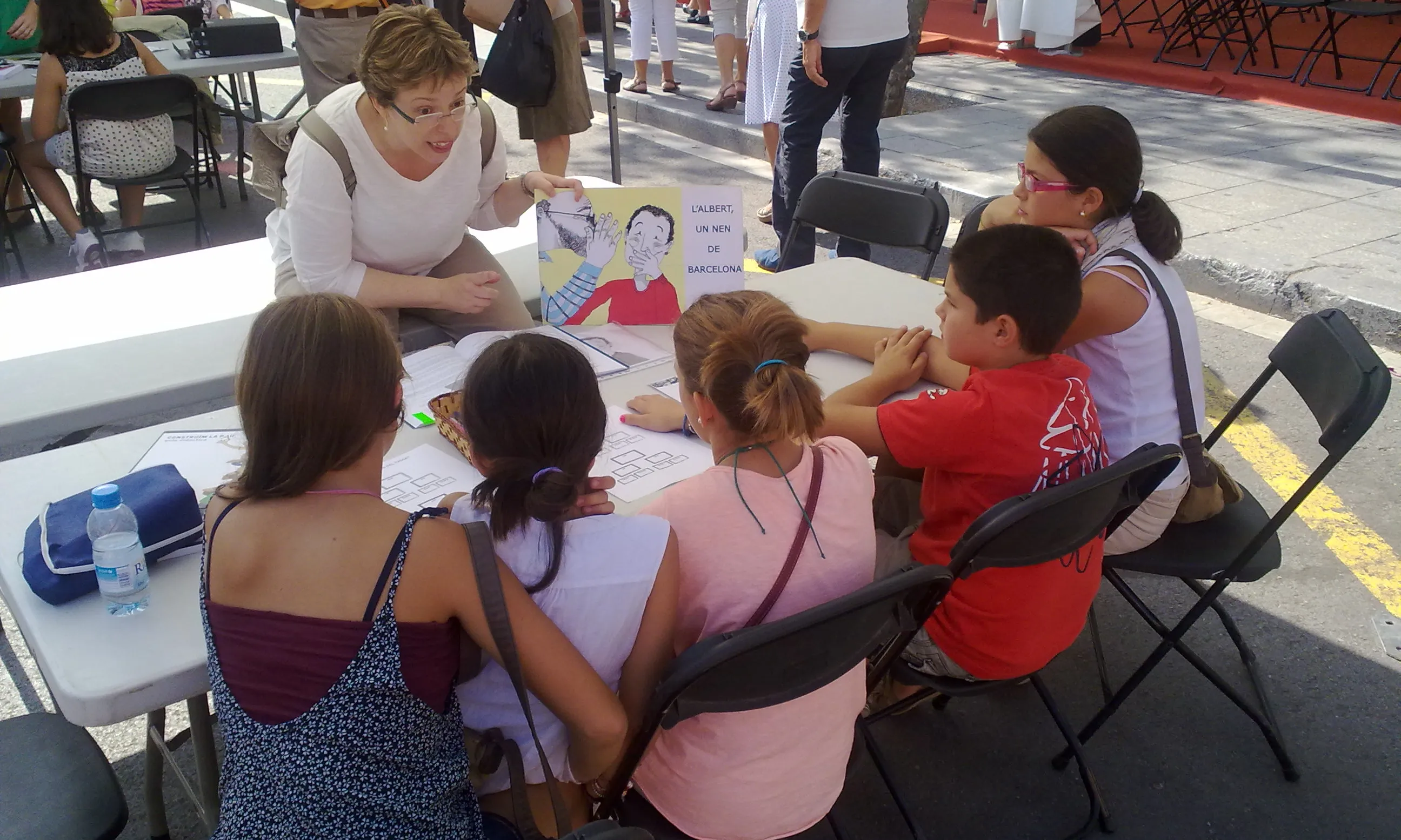 Activitat de sensibilització duta a terme per l'entitat.