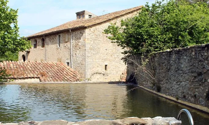 La piscina amb aigua de font de Can Sala (imatge: Can Sala)