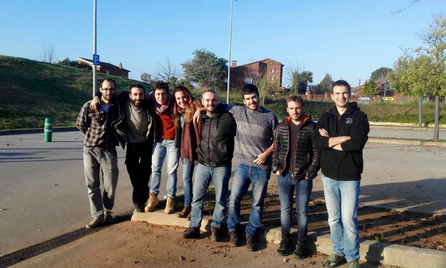 Part de l'equip d'Arqbag / Foto: Arqbag