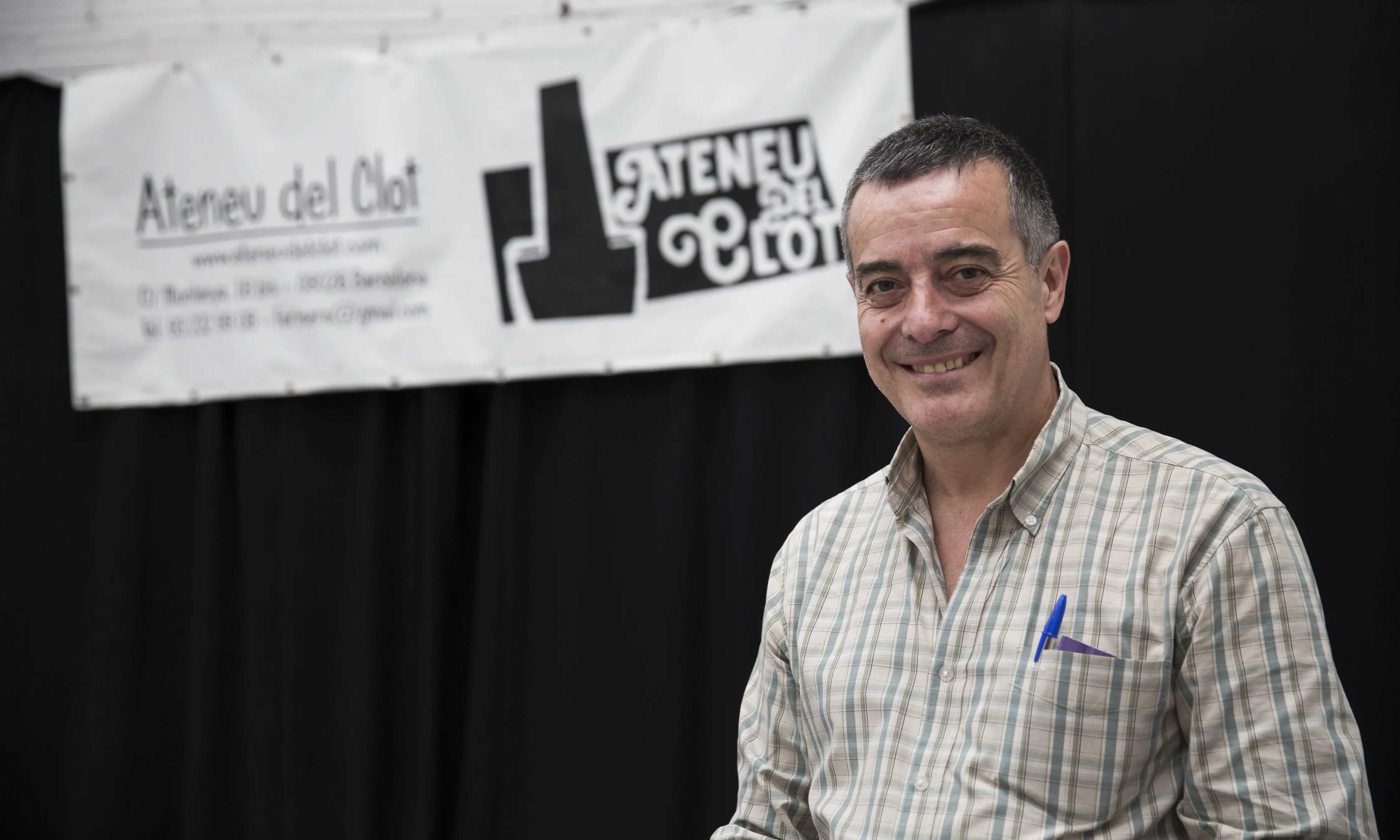 Enric Canet, director del Casal dels Infants del Raval (foto: Toni Galitó)