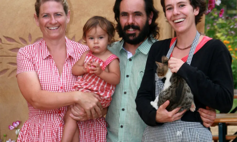 La familia Costa-Termens és la impulsora del projecte Hort de la Viola (imatge: Hort de la Viola)