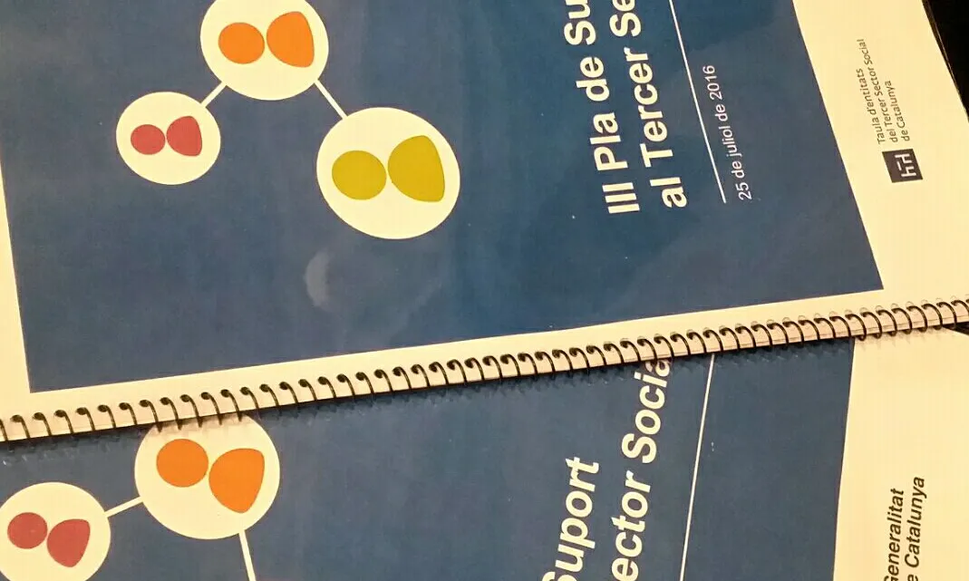 El Pla comprèn 32 mesures per enfortir el Tercer Sector Social. Font: Suport Associatiu