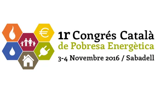 Logotip del I Congrés Català de Pobres Energètica. Font: Congrés Pobresa Energètica