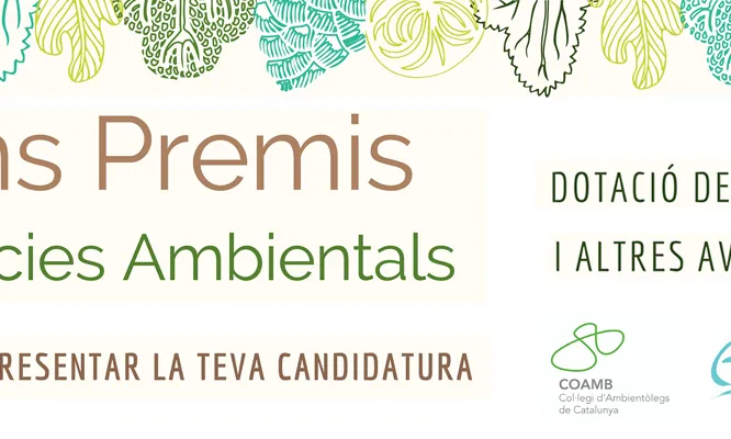 En marxa la 5a edició dels Premis de Ciències Ambientals