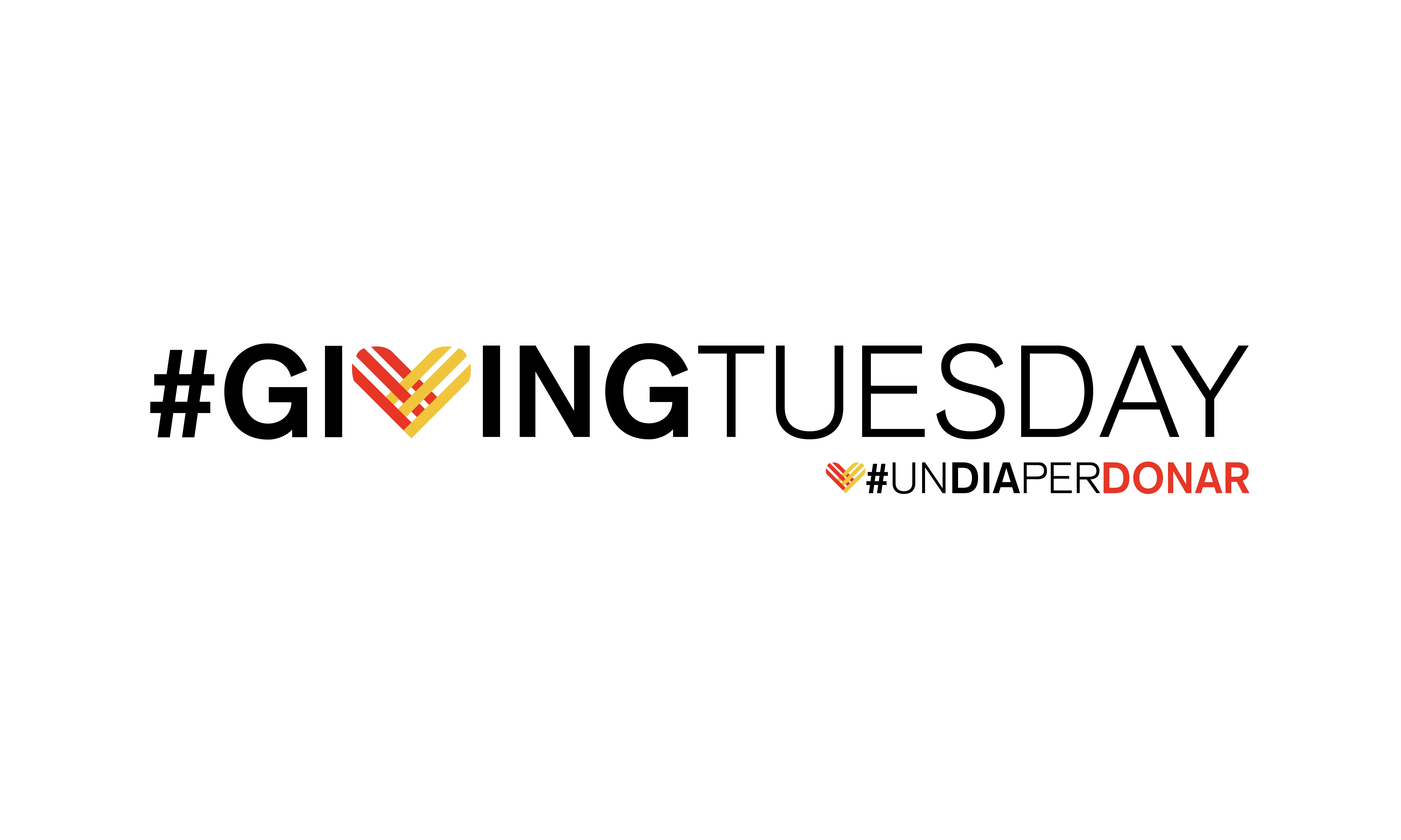 Un dia per donar. Font: web Giving Tuesday.cat