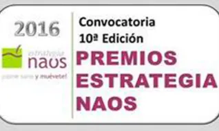 Premis Estratègia NAOS 2016 Premis Estratègia NAOS 2016