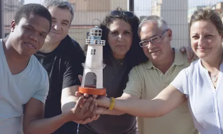 Usuaris del programa "Feina amb Cor" (Font: caritasbcn.org)