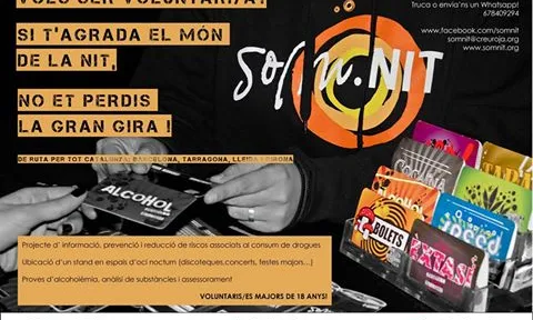 L’entitat té en marxa una crida de voluntariat, per tal de poder ampliar la seva presencia a les festes de tota Catalunya. (Font: @Somnitcrj)