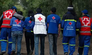 Voluntariat de la Creu Roja Equatoriana. Font: Creu Roja