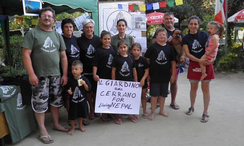Activitat de sensibilització a Europa / Foto: Living Nepal