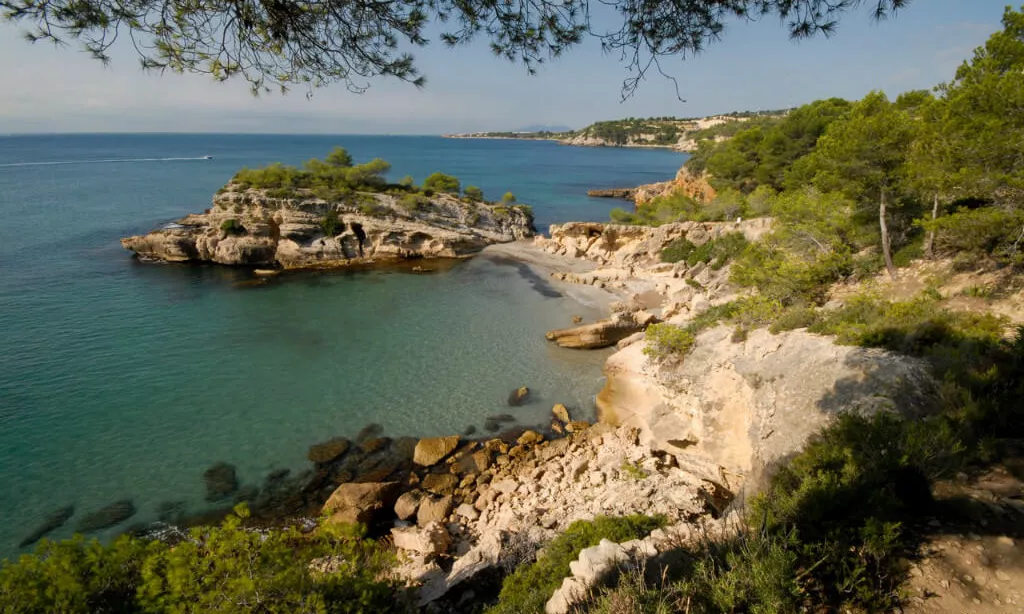 La Platja de l'Illot, a l'Ametlla de Mar (imatge: ametllamar.cat)