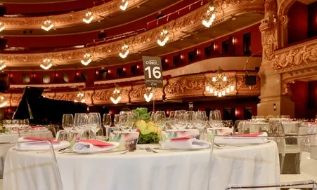 L'experiència culinària anirà acompanyada de la música del Cor del Liceu.