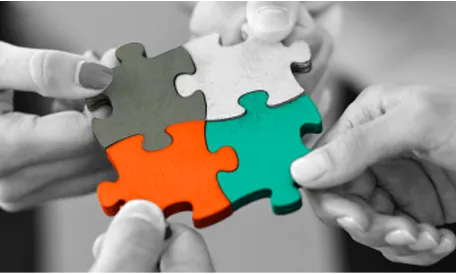 Persones fent un puzzle. Font: blog.logyca.com