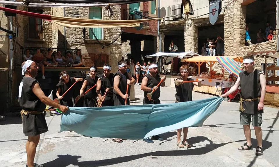 Representacions teatrals / Foto: Mercat Medieval de Guimerà
