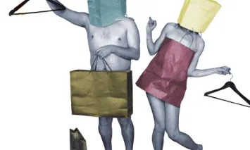 La companya Xucrut Teatre posa en escena una reflexió sobre la significació de la roba (imatge: xucruteatre.org)