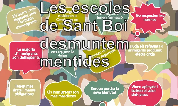 Cartell Barrejant 2016. Font: Ensenyament Solidari