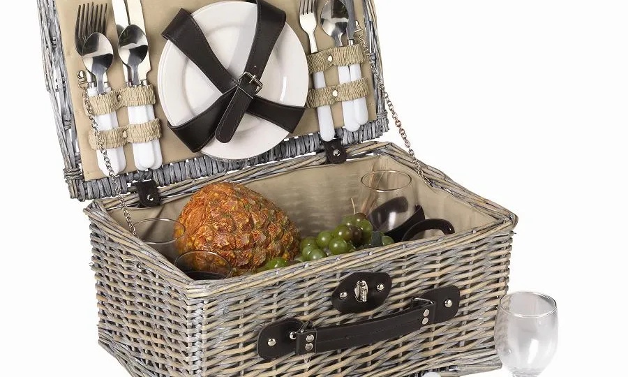 Les tradicionals cistelles de picnic són alternatives sostenibles (imatge: gustosano.eu) 