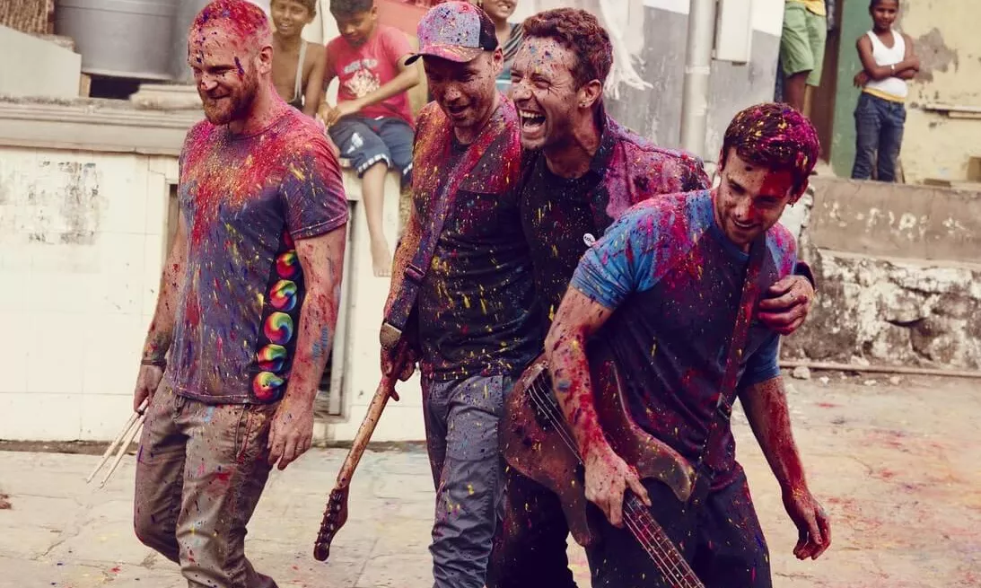 Coldplay, un dels grups que ha donat una cançó pel disc. Font: Oxfam GB
