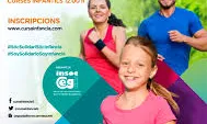 Cartell Cursa Solidària per a la infància. Font: Cursainfancia.com 