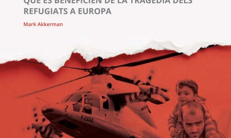 Imatge principal de l'Informe "Guerres de frontera". Font: Centre Delàs d’Estudis per la Pau