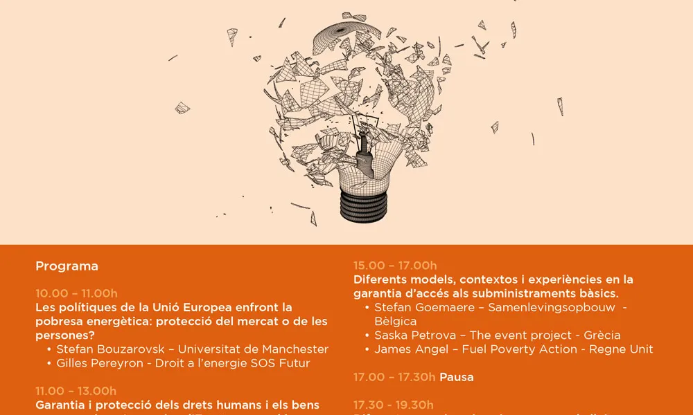 El seminari se celebrarà el 8 d'octubre a Barcelona. Font: APE