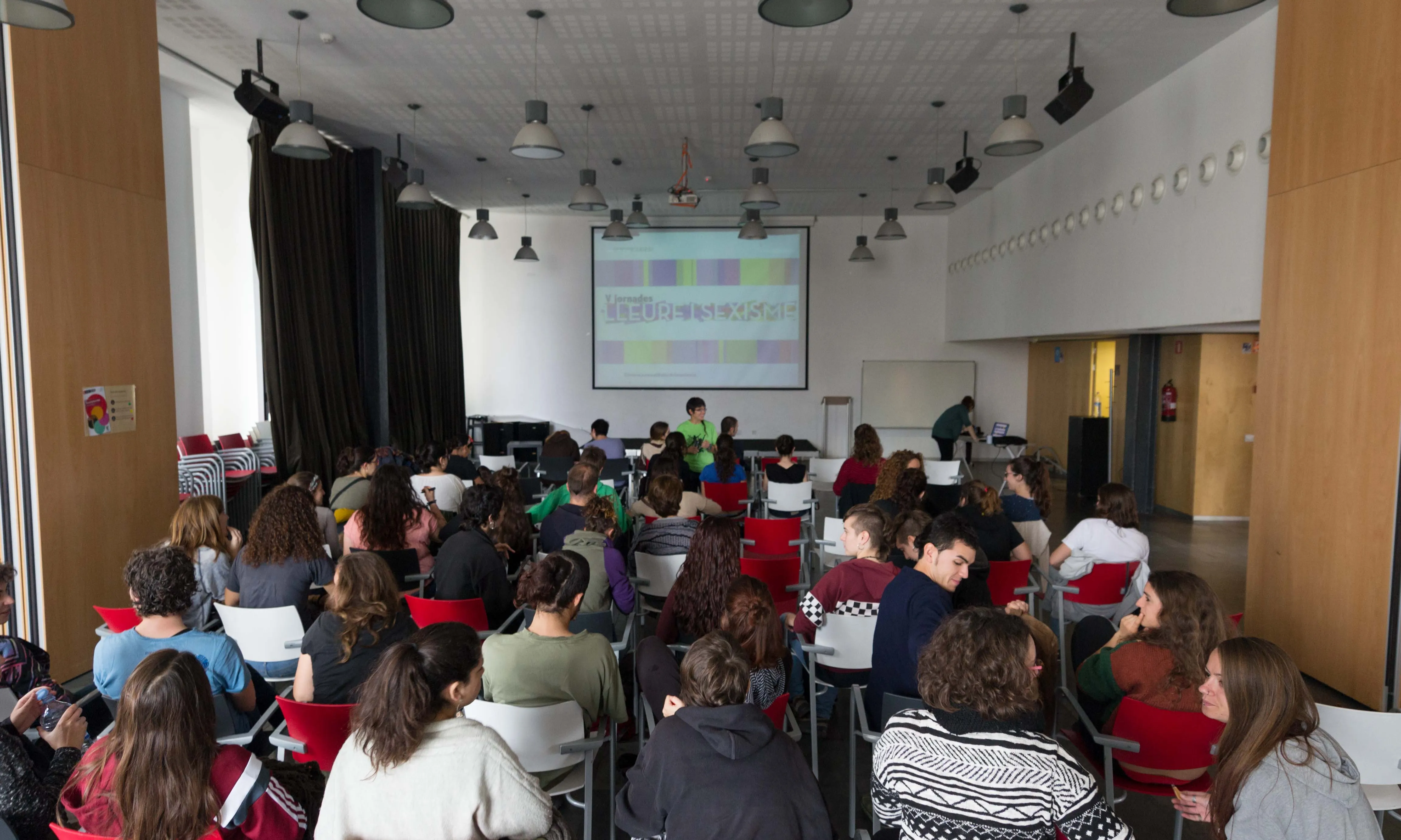 V Jornades de Lleure i Sexisme (autor: Joan Arribas, 2015).